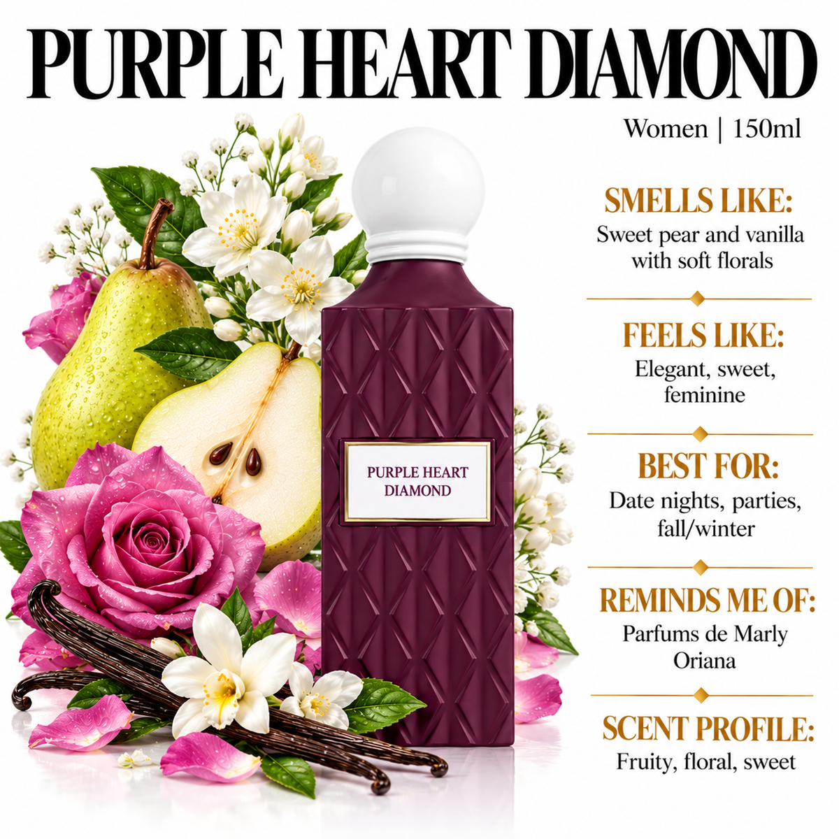 IBRAQ Purple Heart Diamond