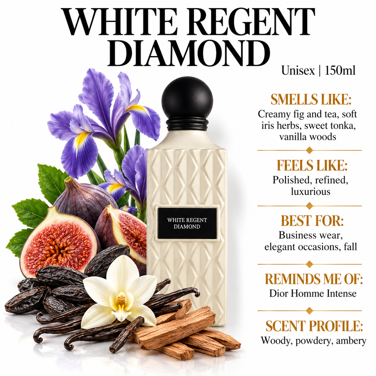 IBRAQ White Regent Diamond