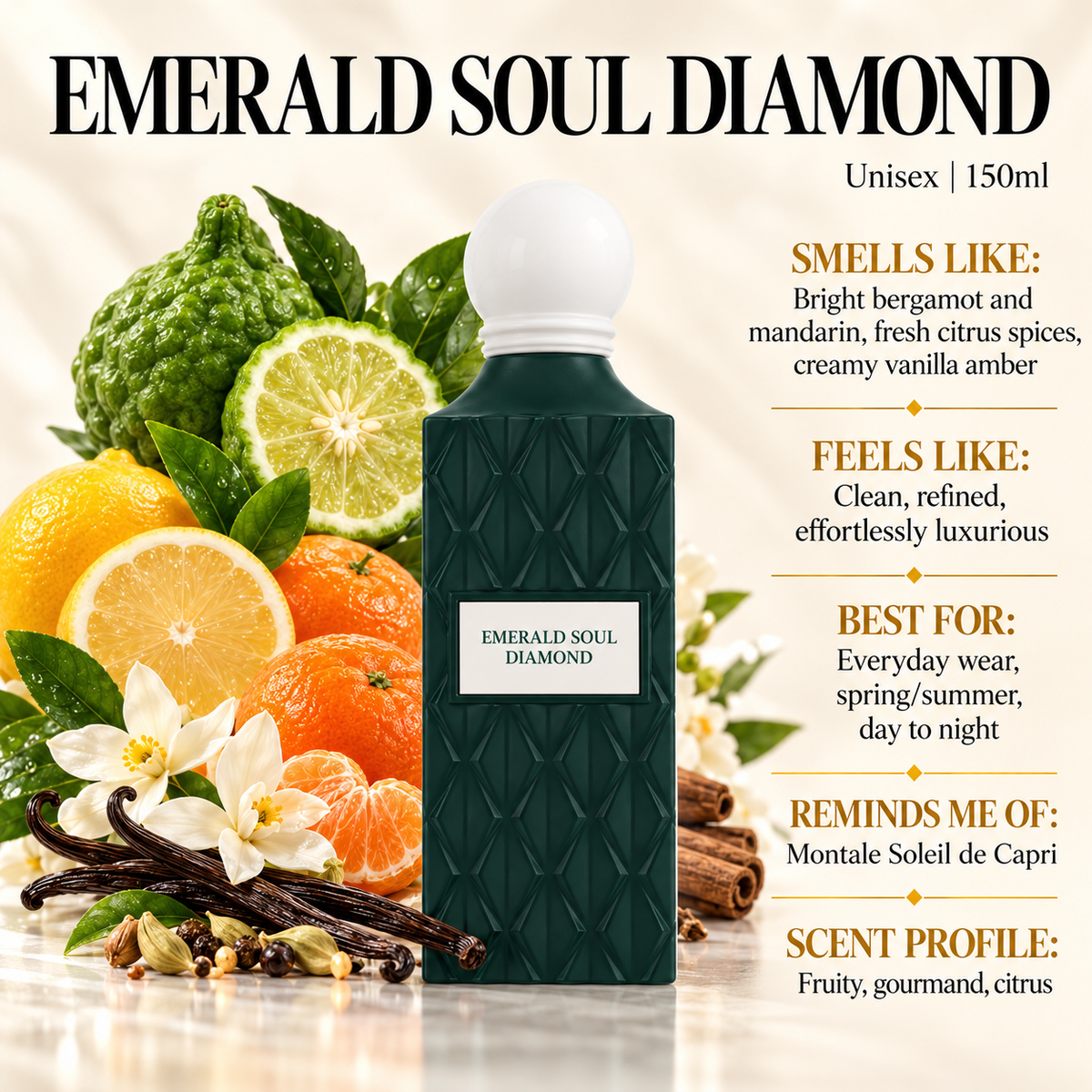 IBRAQ Emerald Soul Diamond